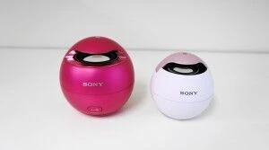 左：新型SRS-X1　右：旧型SRS-BTV5