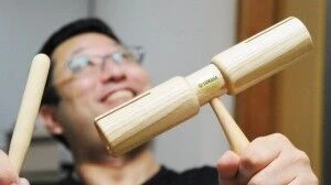 相棒の「ウッドブロック」ちゃん